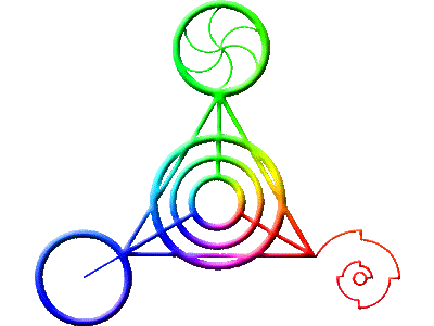 King Tet's Barbary Castle Crop Circle aka "The Tetrahedron"